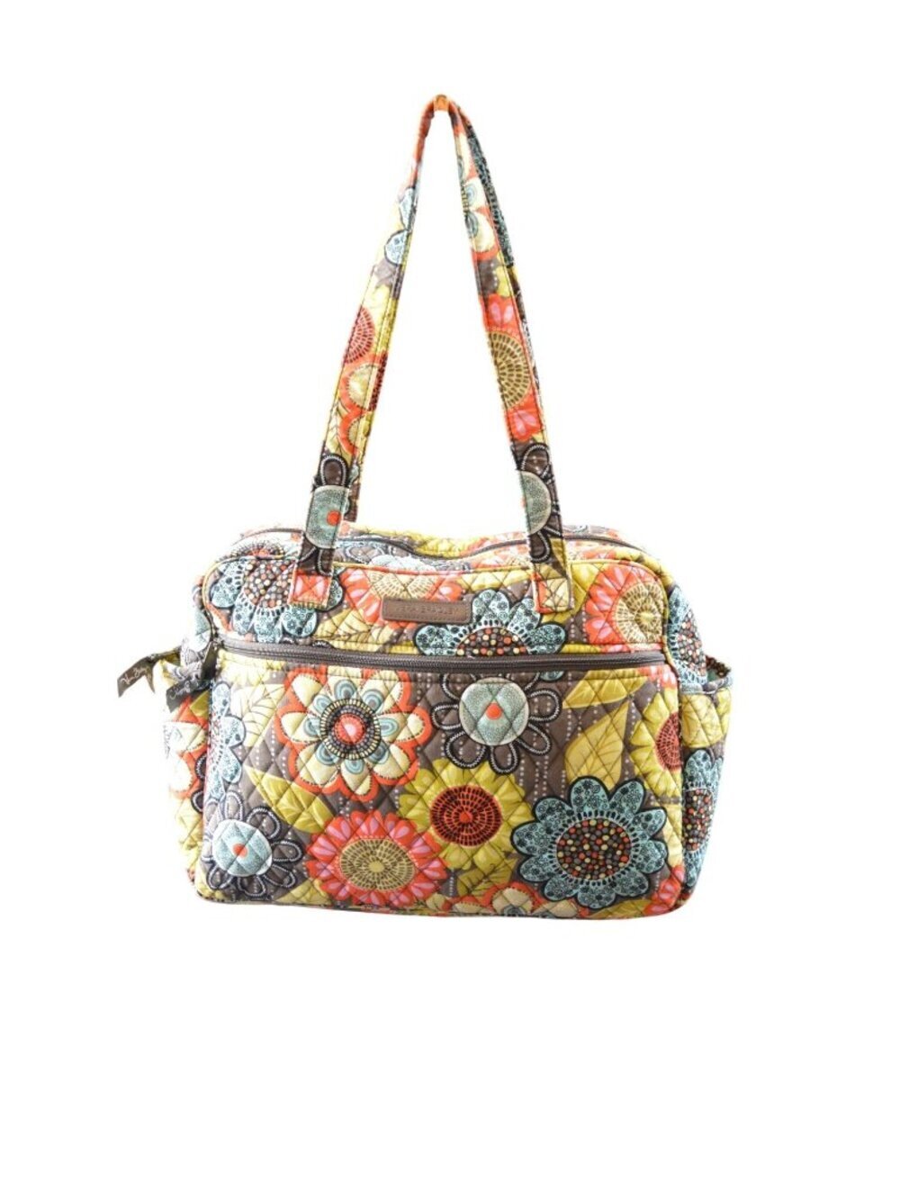 Vera Bradley Flower Shower Retired Summer 2014 Floral Baby Diaper Bag Duffle